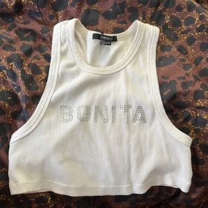 Forever 21 “Bonita” crop top ( Medium )